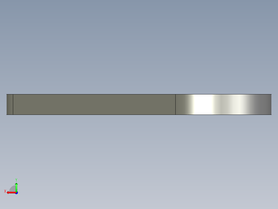 基恩士LV-H64bracket-1_kc图纸模型后视图
