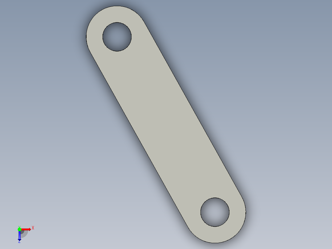 基恩士LV-H64bracket-1_kc图纸模型俯视图