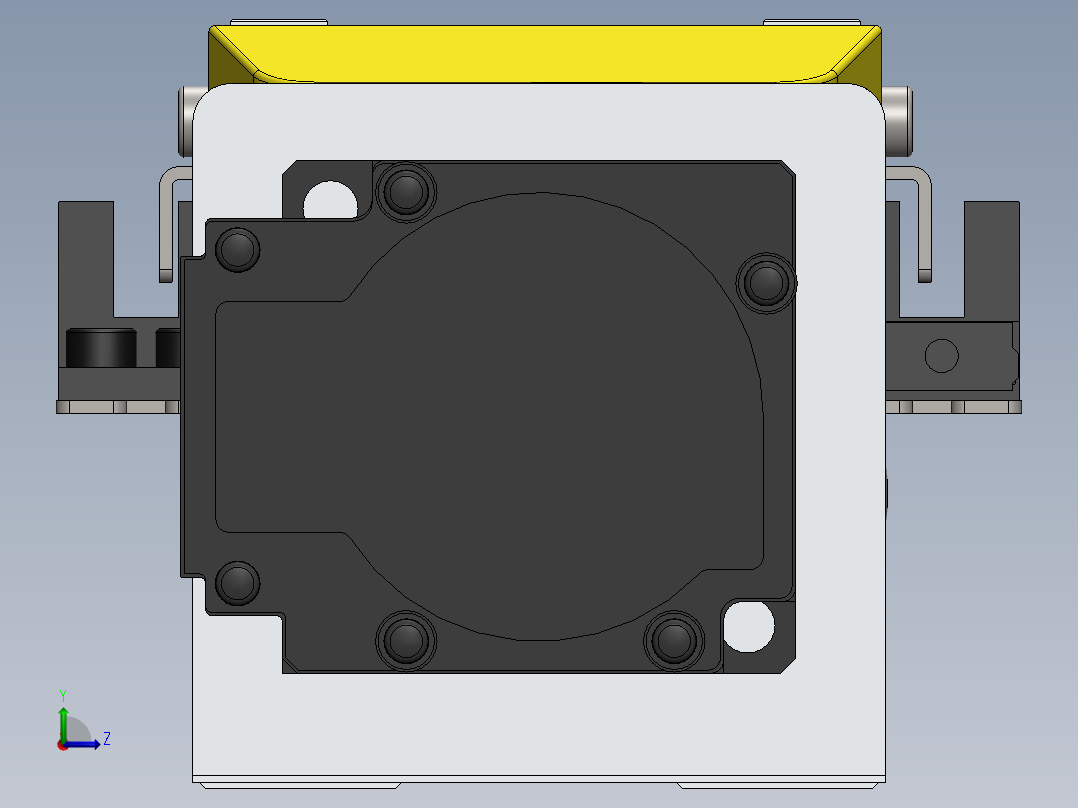 GTH内嵌丝杆全封闭GTH5-BC-100W左视图
