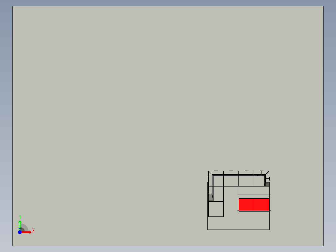 桌椅各类家具 (150)前视图