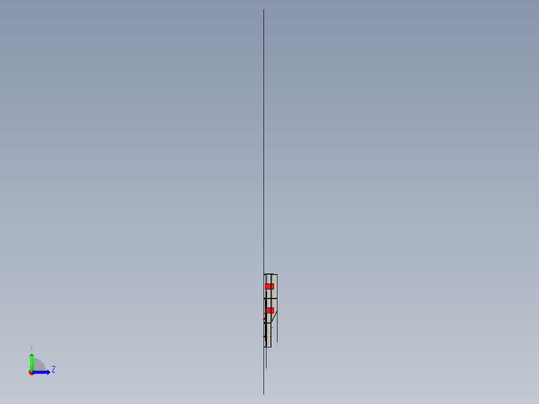 桌椅各类家具 (150)左视图