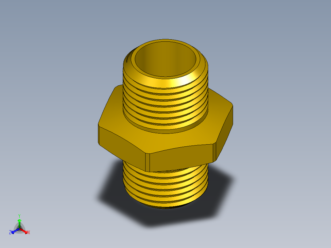 六角G1螺纹接头_ 2‘‘