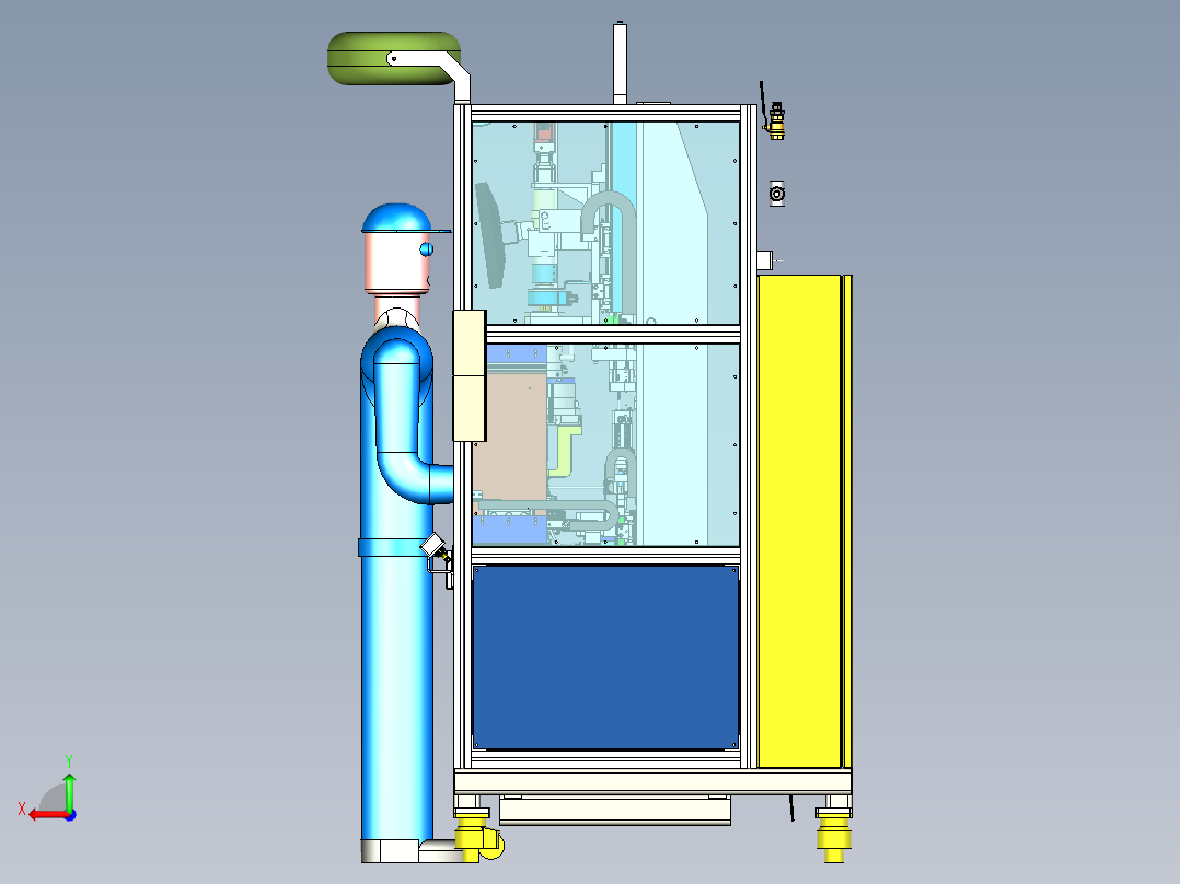 电压调中后视图