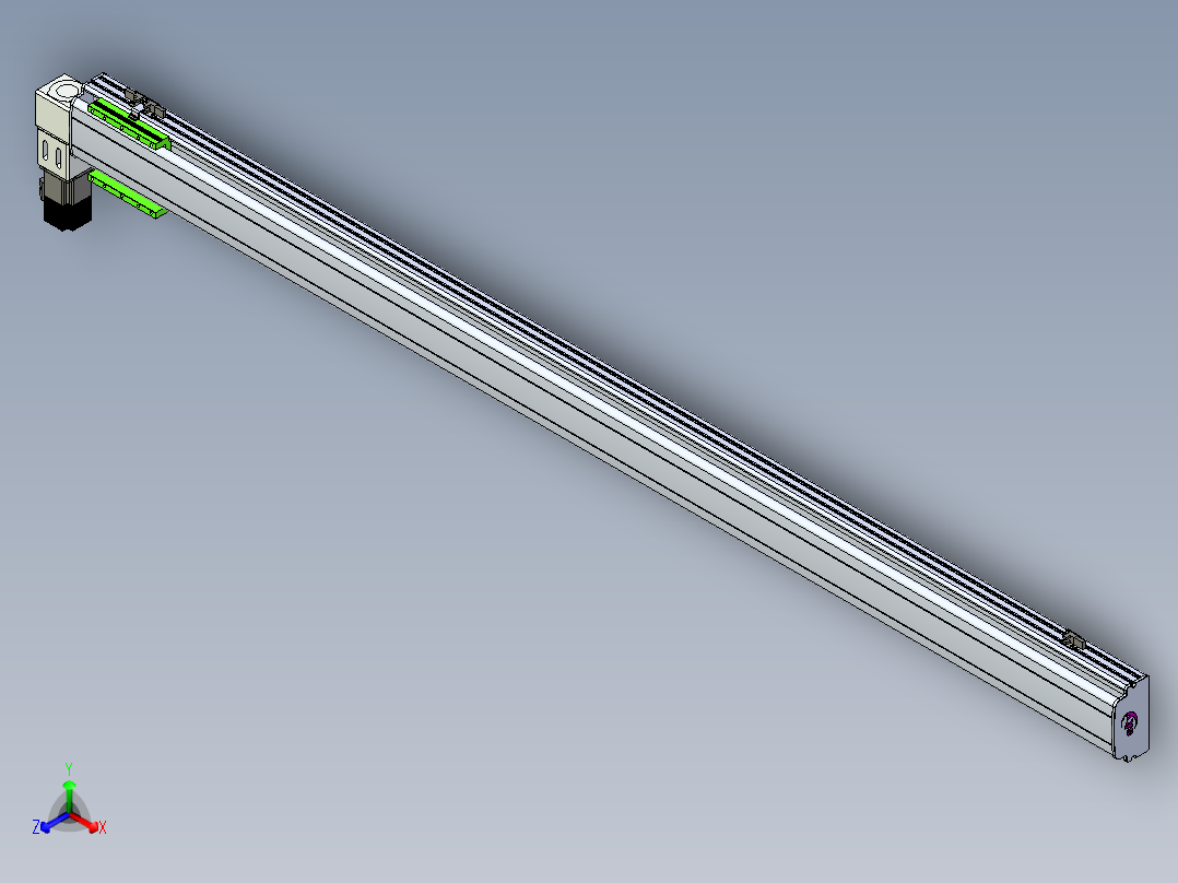 同步带滑台-半封闭B13-L90-S1900-L-P40-D3