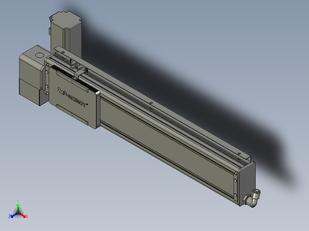 威洛博VBC10-S400-BLD-P40正等轴测图