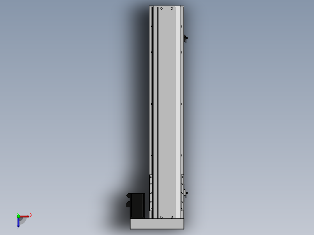 精密模组MY140-T10-600L-BR-P40B-C4-C俯视图