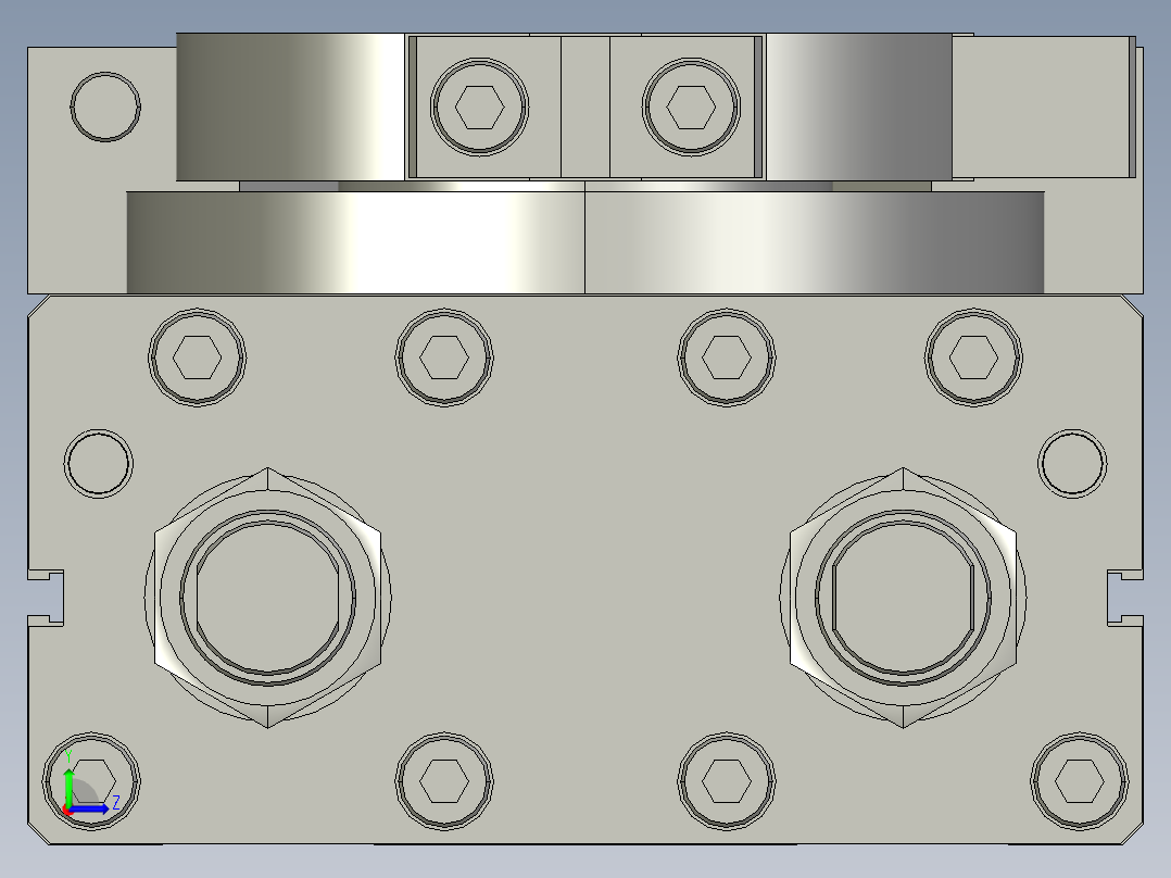 旋转气爪PRC50ST-90左视图