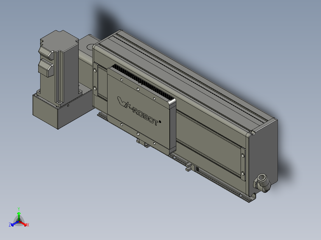 威洛博VBC14-S100-BLU-P40正等轴测图