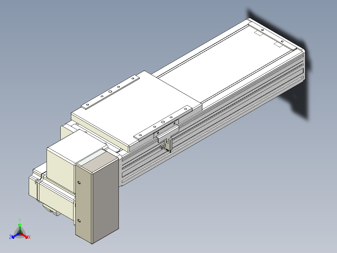 同步带全封闭直线模组TPA-HCB-14D-120-L200-RP-C-P40-N3