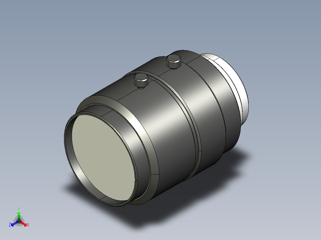 基恩士CA-LH25_kc图纸模型