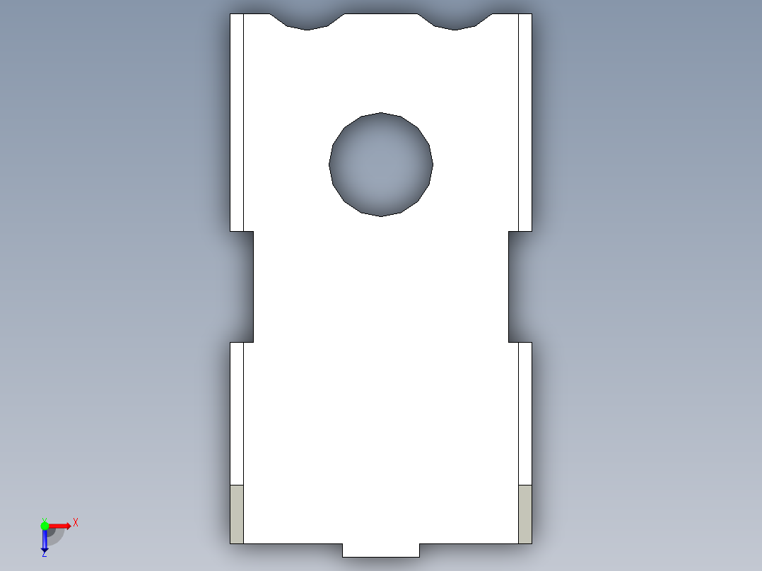 接近传感器PX-S08俯视图