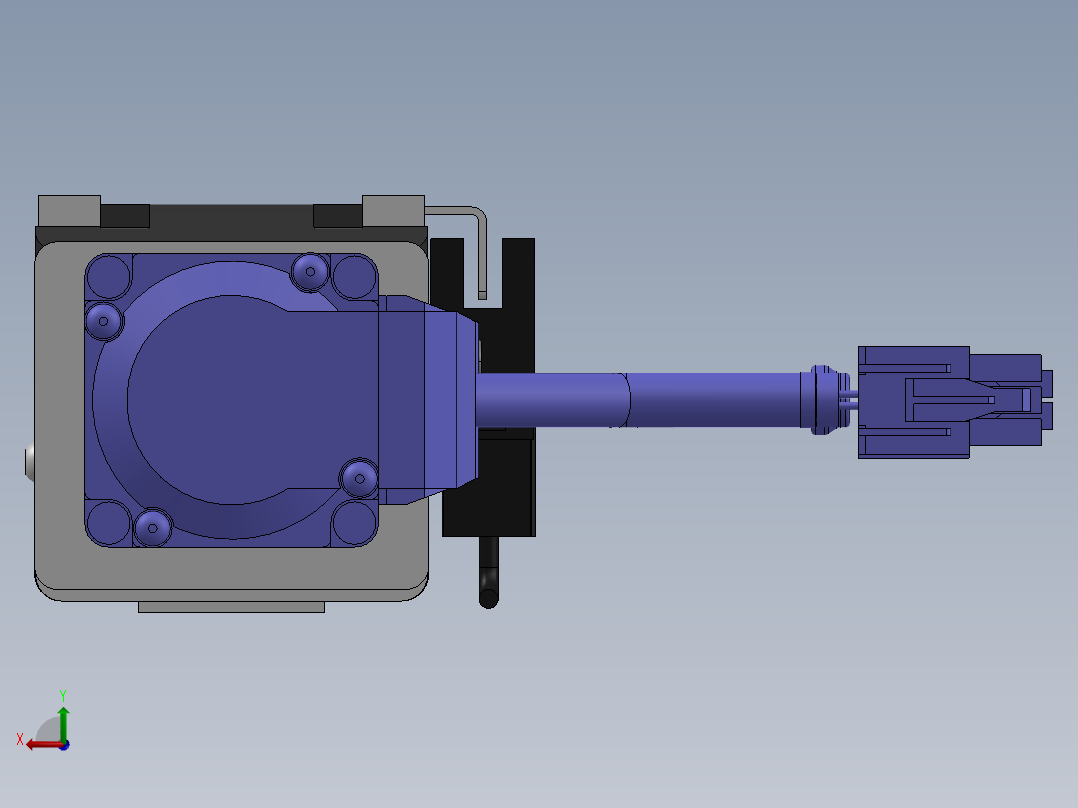 精密模组MY50-T10-350L-BC-P10B-C4-C后视图