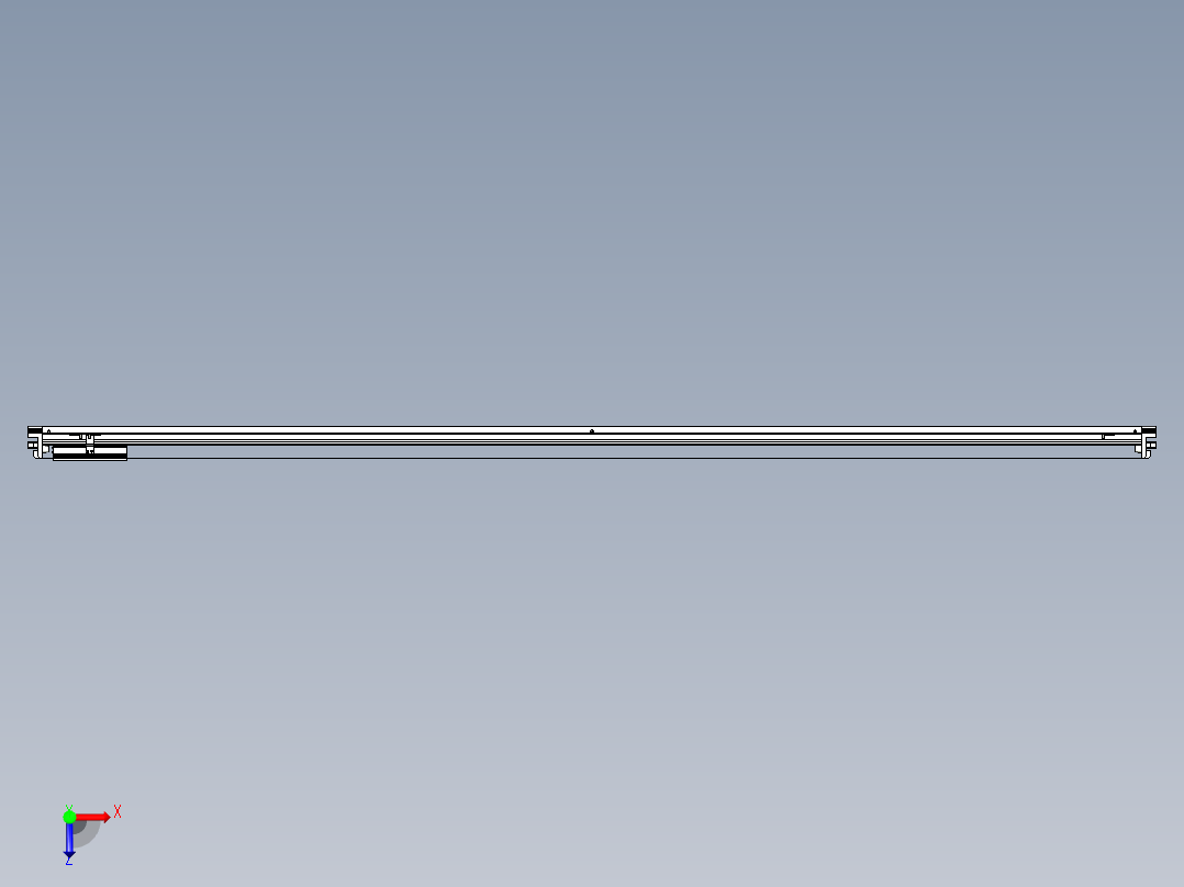 威洛博VL系列3d模型模组VL14S2Y-S2450俯视图