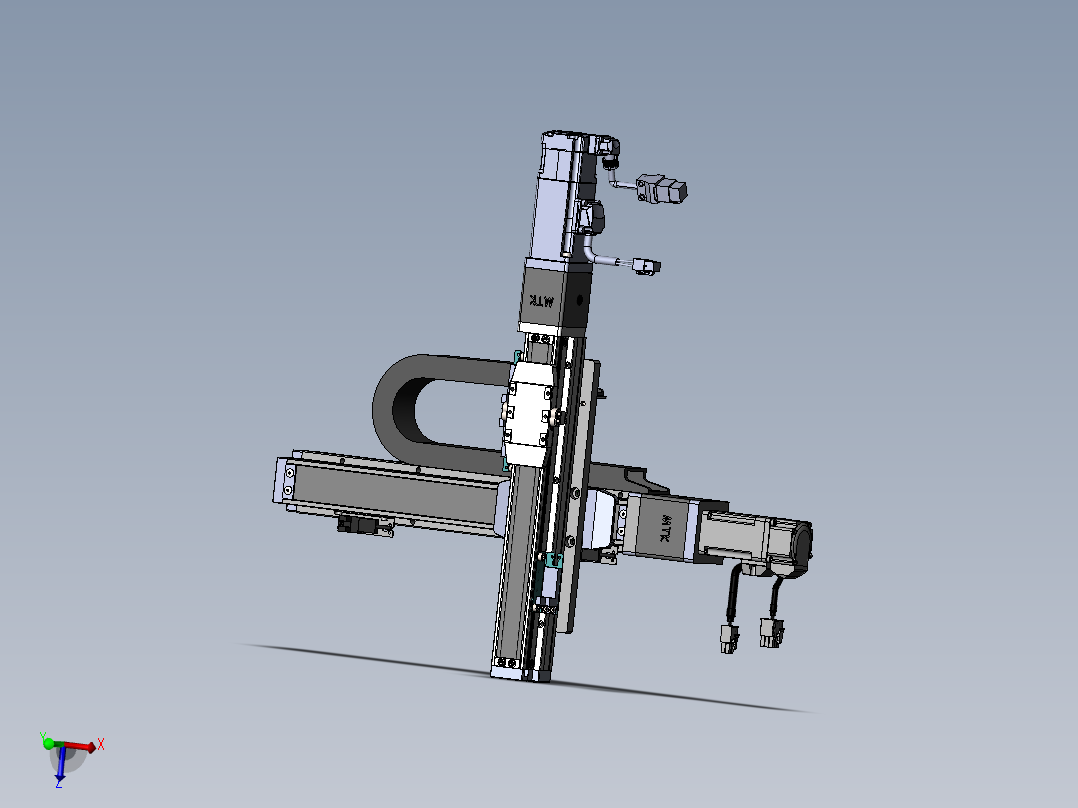 内嵌直交<span style='color: red'>机械手</span>XYG系列XYG210-F3