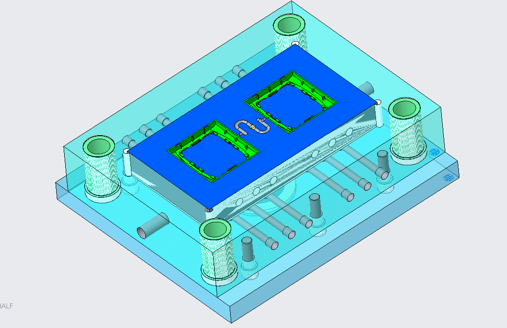 成型用电插座板