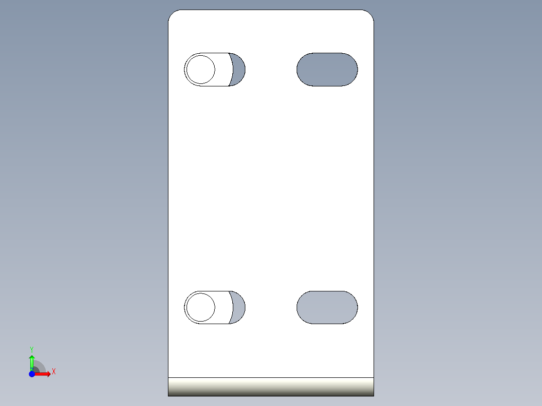 基恩士PZ-B01A_kc图纸模型前视图