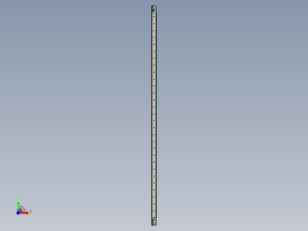 基恩士SL-V32L_R_kc图纸模型前视图