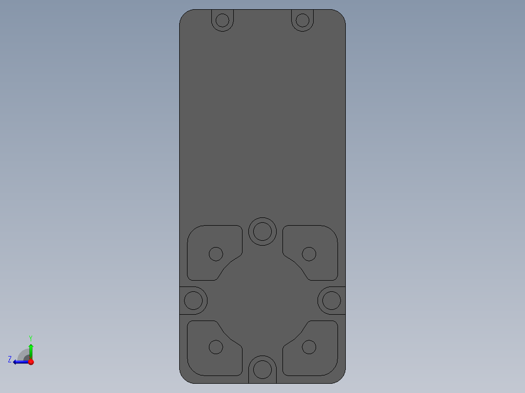 电动缸MES50-P-750W右视图