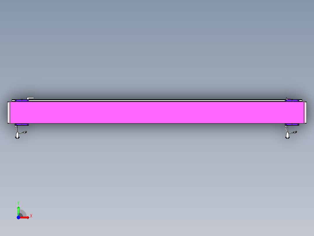 威洛博VL系列3d模型模组2VL17E1Y-S2000前视图