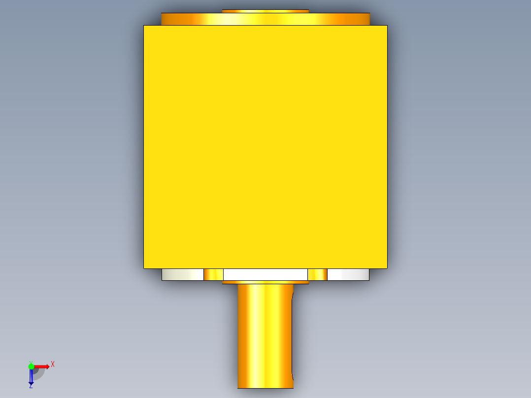 换向器PW70单轴 PGH60-L2 14-50-70-M4.stp俯视图