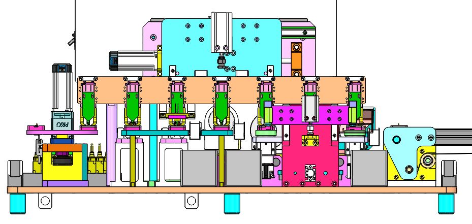 通电测试机CCD检测PIN外观尺寸