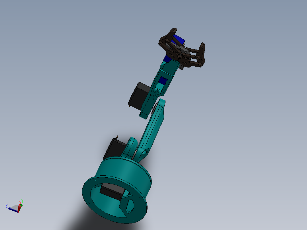 使用ESB进行<span style='color: red'>机器人</span>手臂模拟