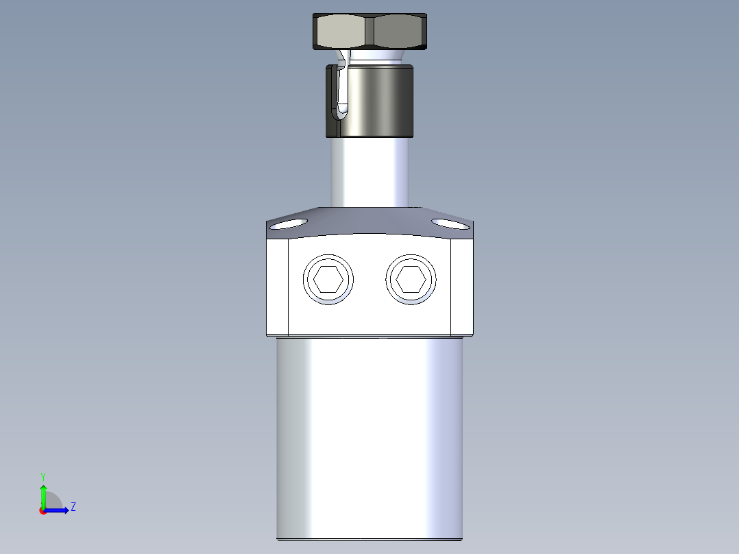 KOSMEKLHA0360-GL-Y45_R01多系列多零件图纸模型左视图