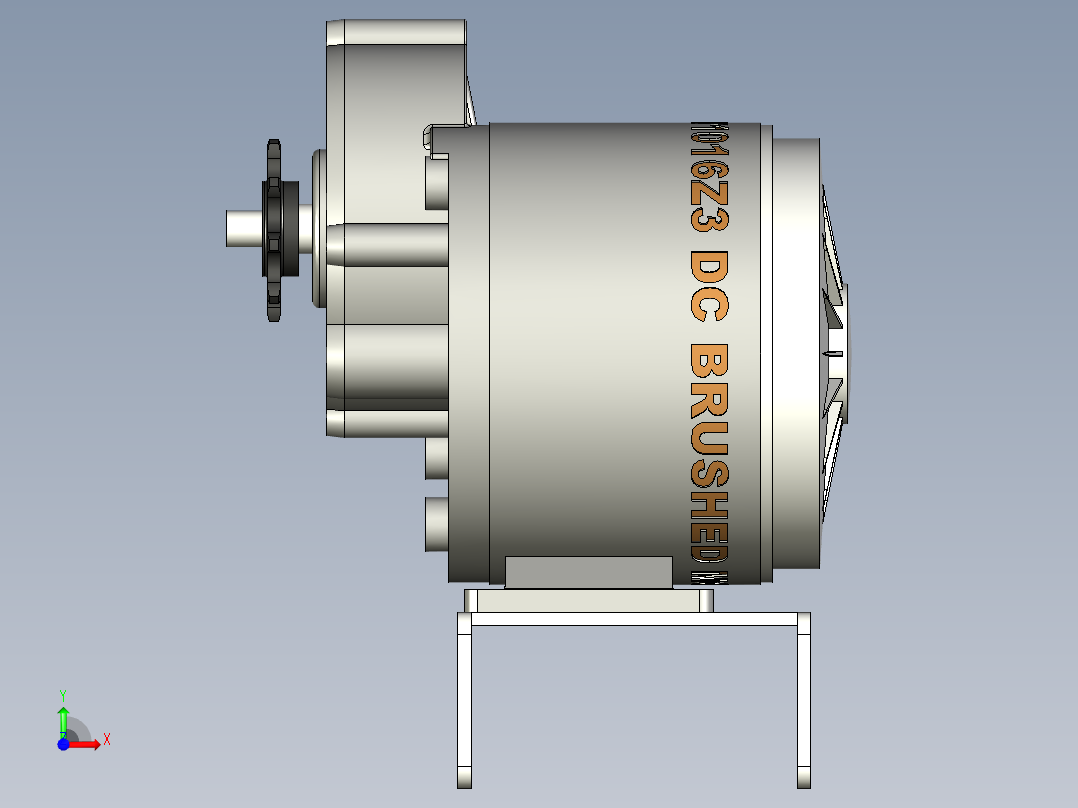 UG爬楼梯轮椅前视图