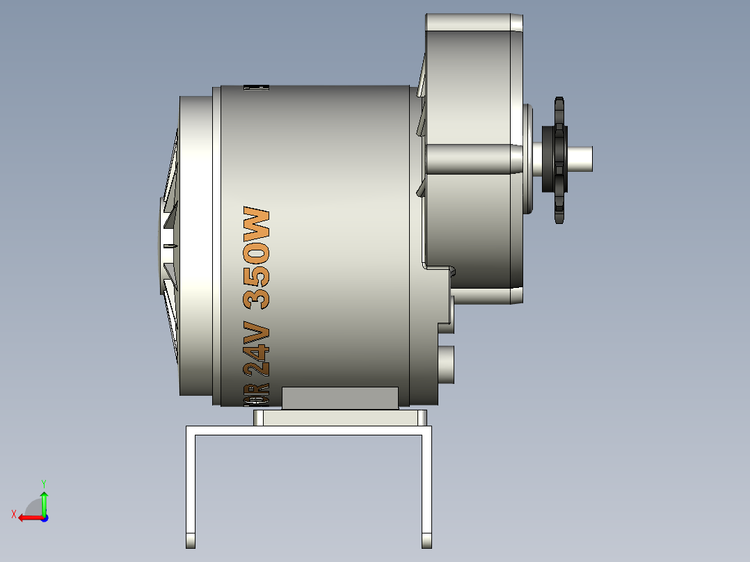 UG爬楼梯轮椅后视图