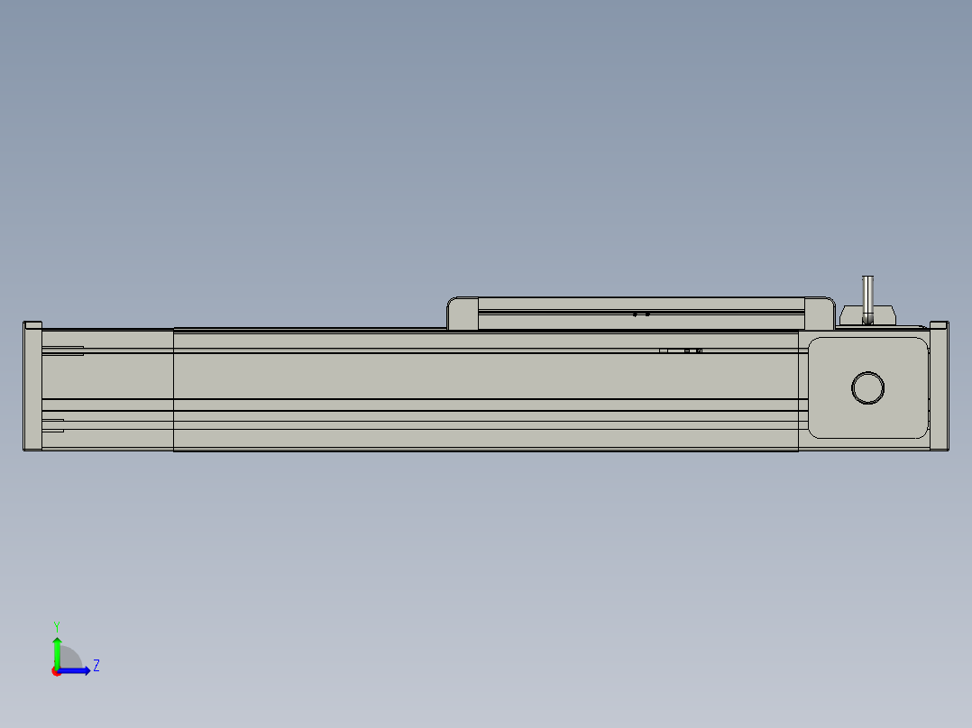 欧规系列-LB8-L150-S200-BL-ZP75-C3左视图
