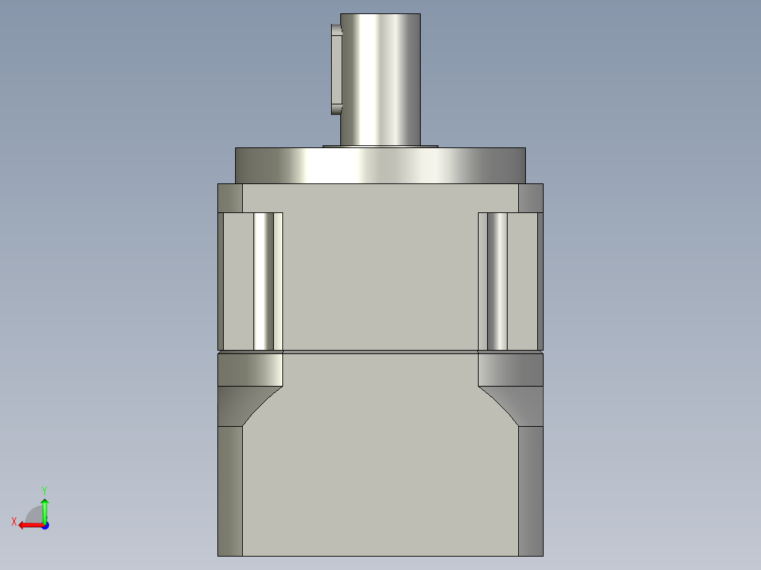 斜齿PGH090-L1 19-70-90-M5 输出PCD105.STEP后视图