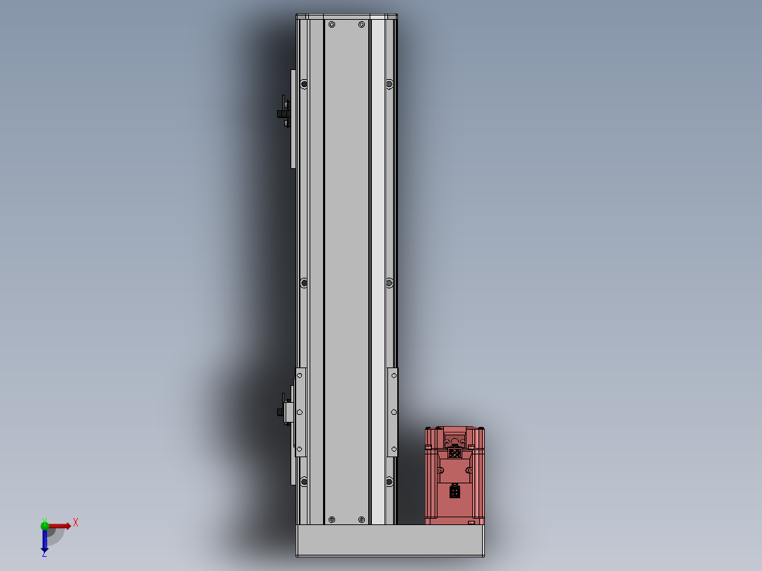 精密模组MY120-T10-300L-BL-P20B-C4-C俯视图