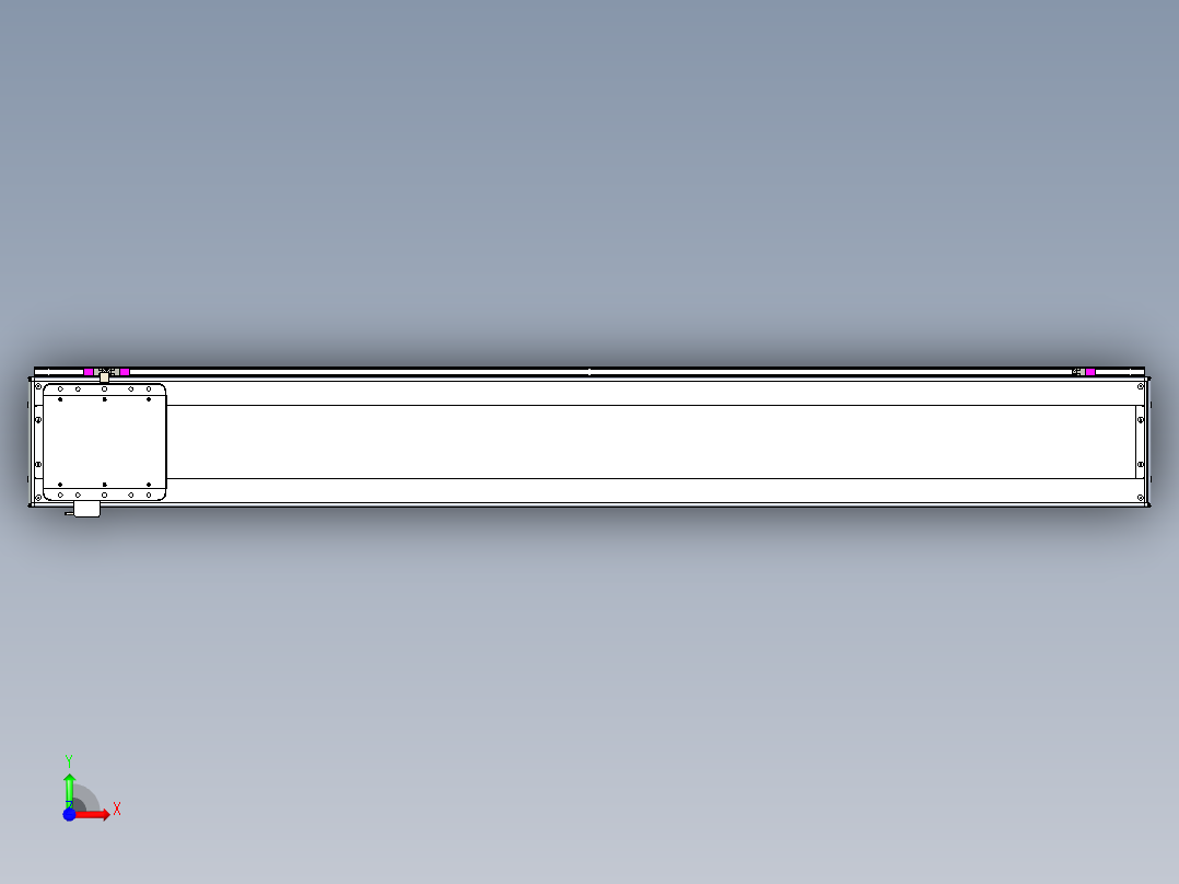 威洛博LC系列3d模型模组LC22H2Y-S1650前视图
