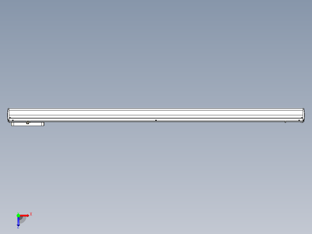 威洛博LC系列3d模型模组LC22H2Y-S1650俯视图