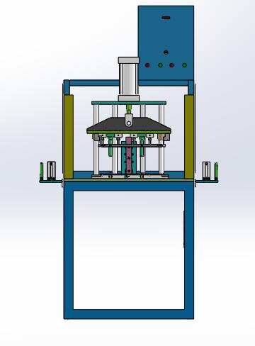 AL头道D条定长打孔一体机（sw18可编辑+工程图）