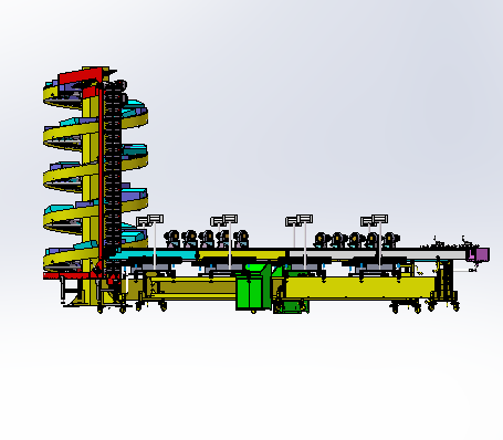 自动升降环形动力生产称重线sw17可编辑