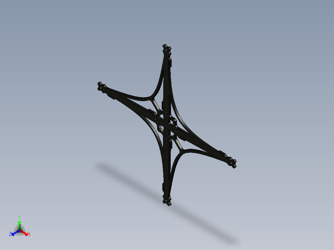 无人机正等轴测图