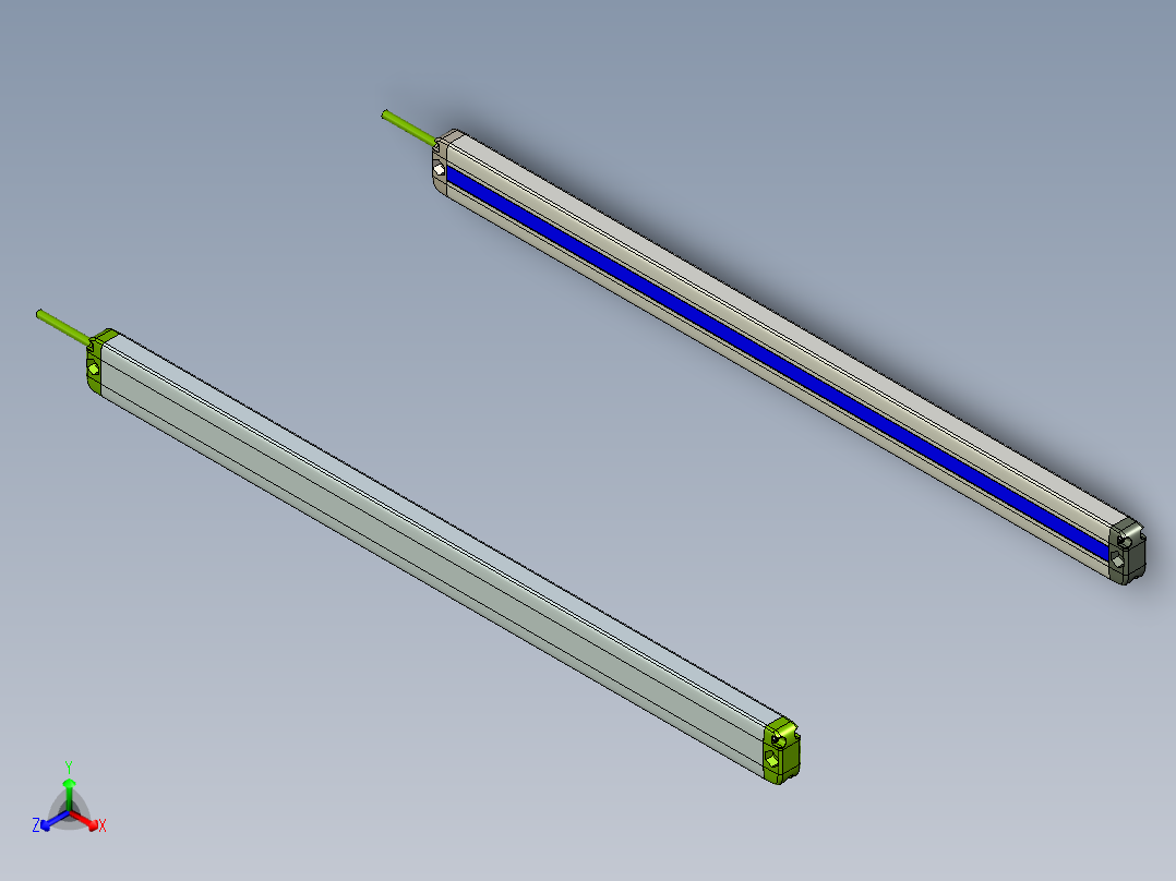 安全_区域传感器H2TLP4010_3D正等轴测图