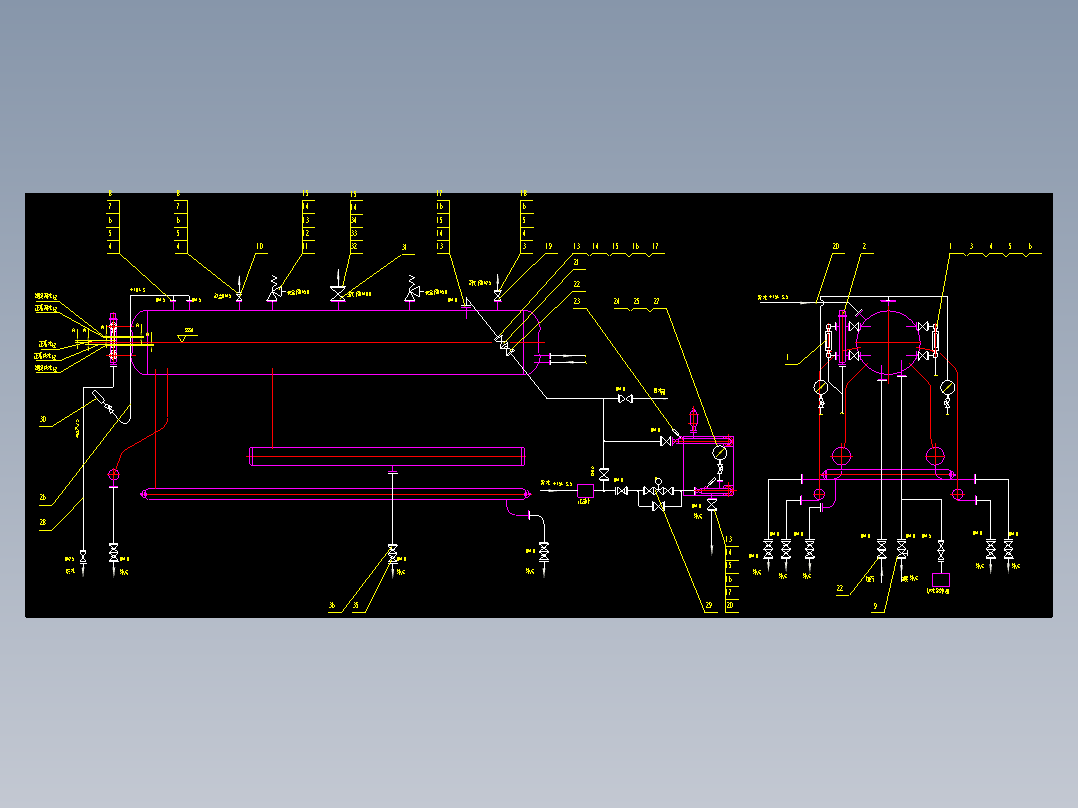 4L71-0管道、阀门、仪表