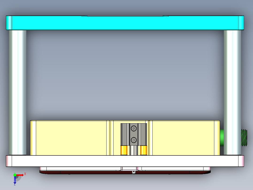 UX390-D-CNC2-0504俯视图