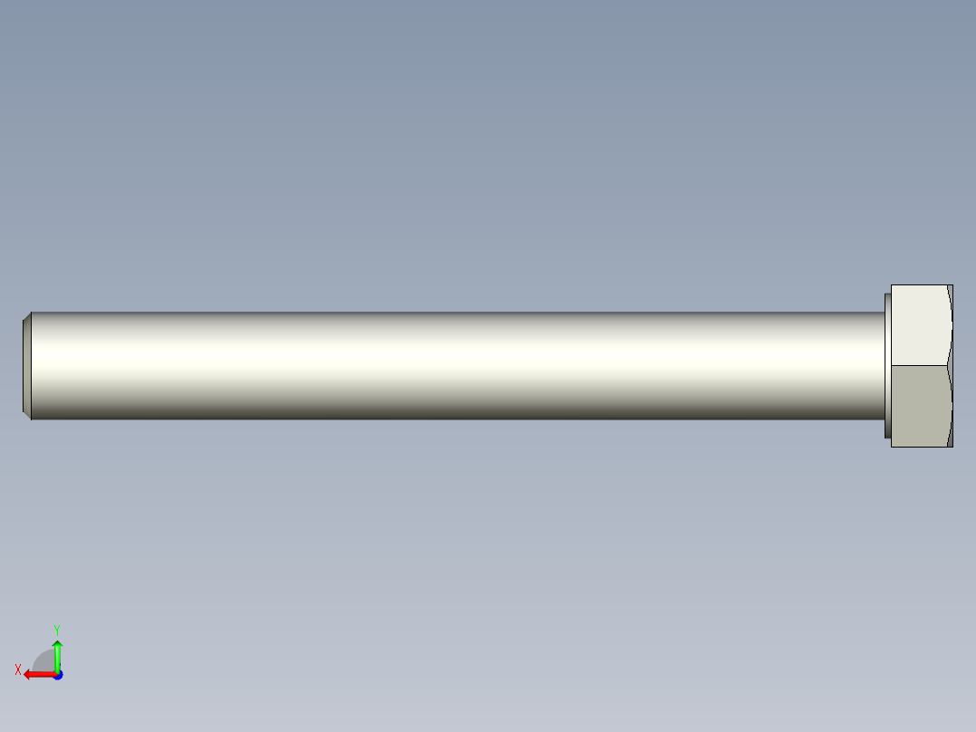 螺钉-DIN_931-M20x2.5x160_30.stp后视图