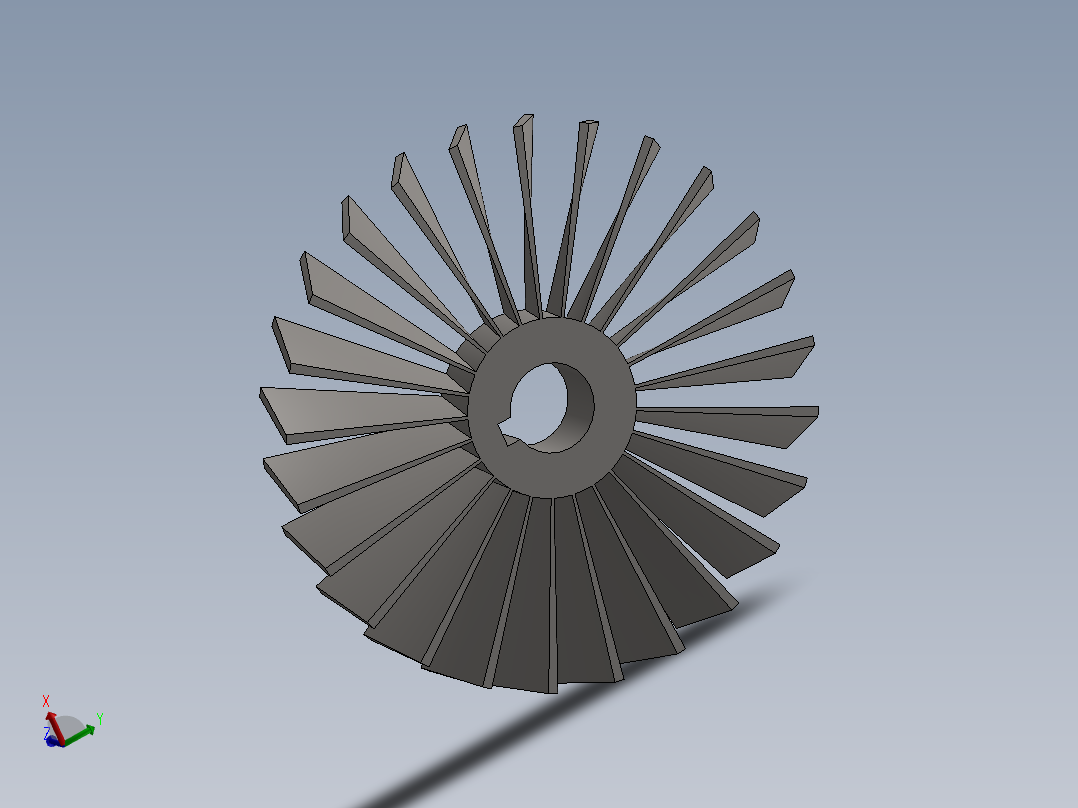 涡轮 叶片 涡扇 (35)