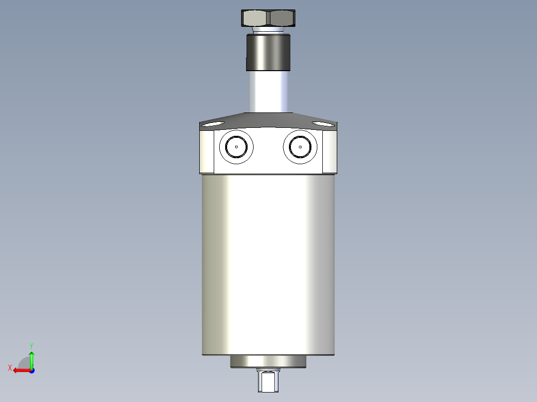 KOSMEKWHE1600-2ALD多系列多零件图纸模型后视图