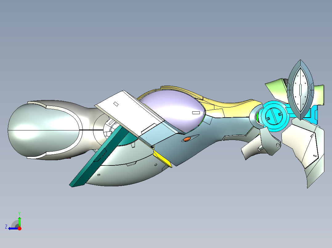 toybox-帅气高达右视图