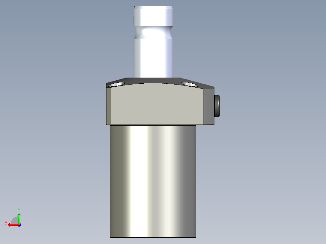 KOSMEKLHS0550-CL-F多系列多零件图纸模型后视图