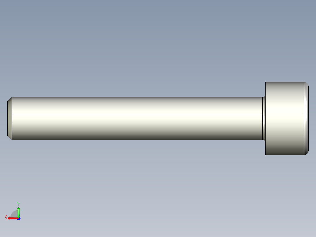螺钉-DIN_912-M5x30.stp后视图