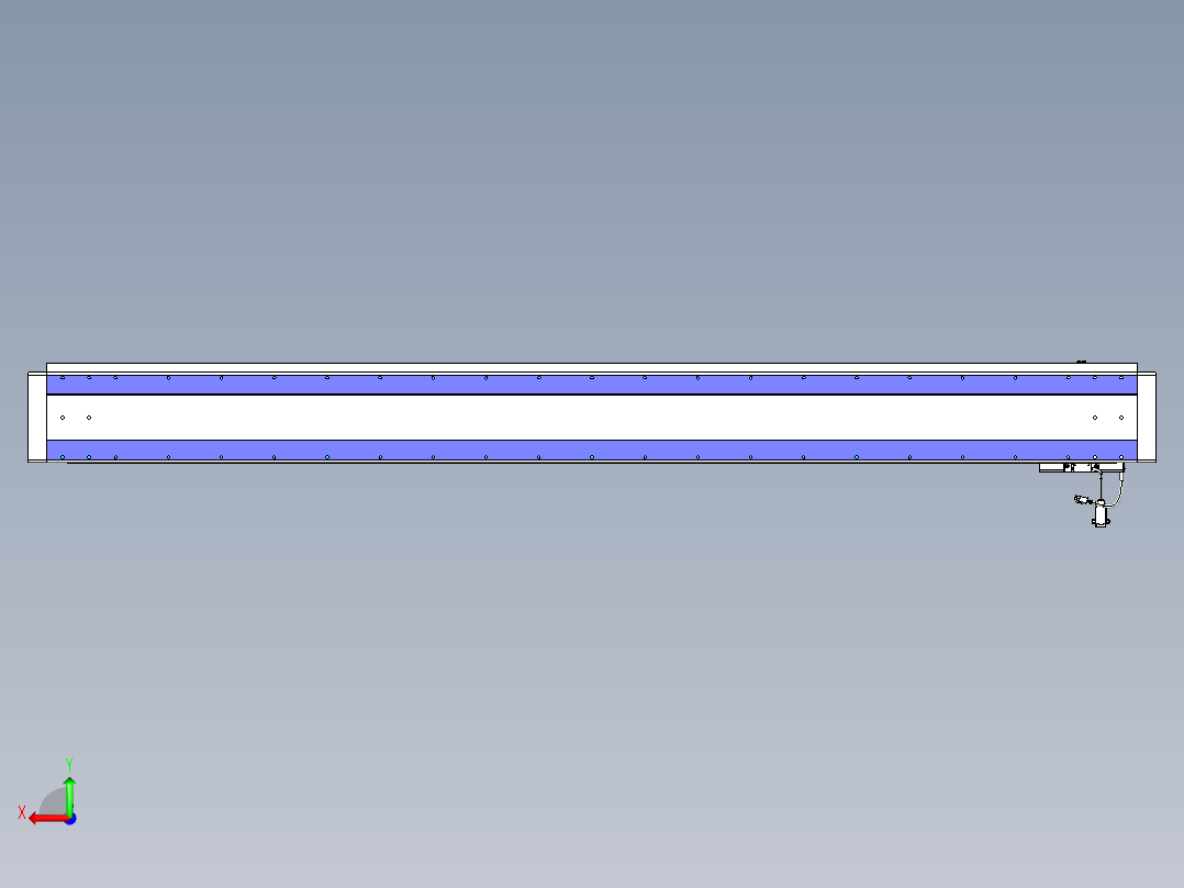 威洛博VL系列直线电机模组-VL17E2-S1850后视图