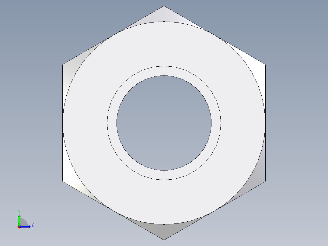 卡套式工业通用硬管接头EO_Weld_bulkhead_fitting_ESV18ZL71左视图
