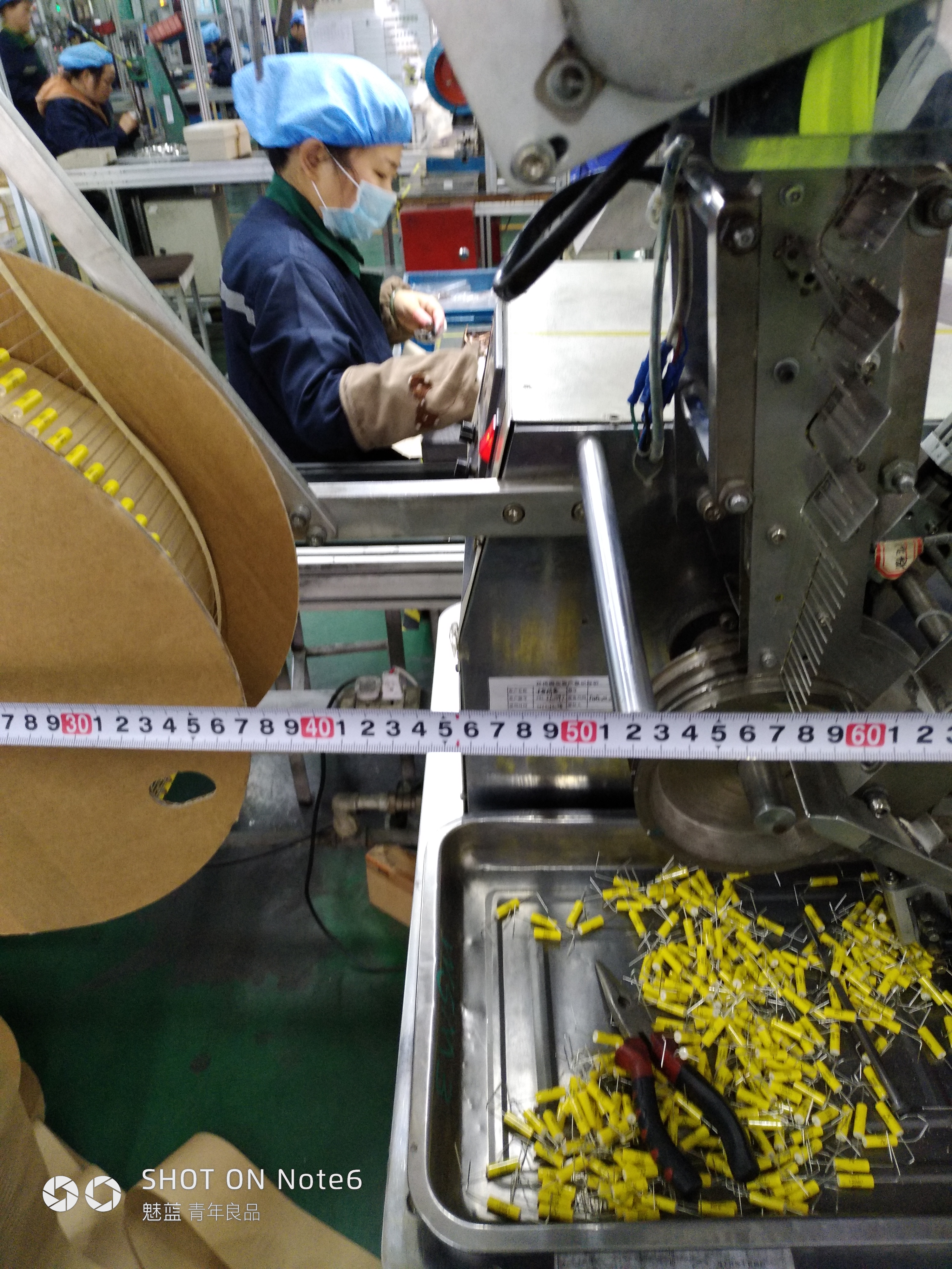 电容剪脚折弯（sw18可编辑+工程图+bom）