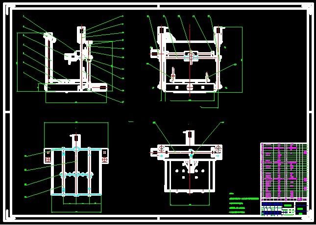 3D打印机二维图